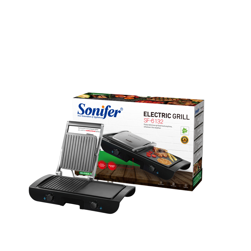 مشواة كهربائية Sonifer SF-6132 — قدرة ‎1500 واط / لوحان متعدد-الأنماط