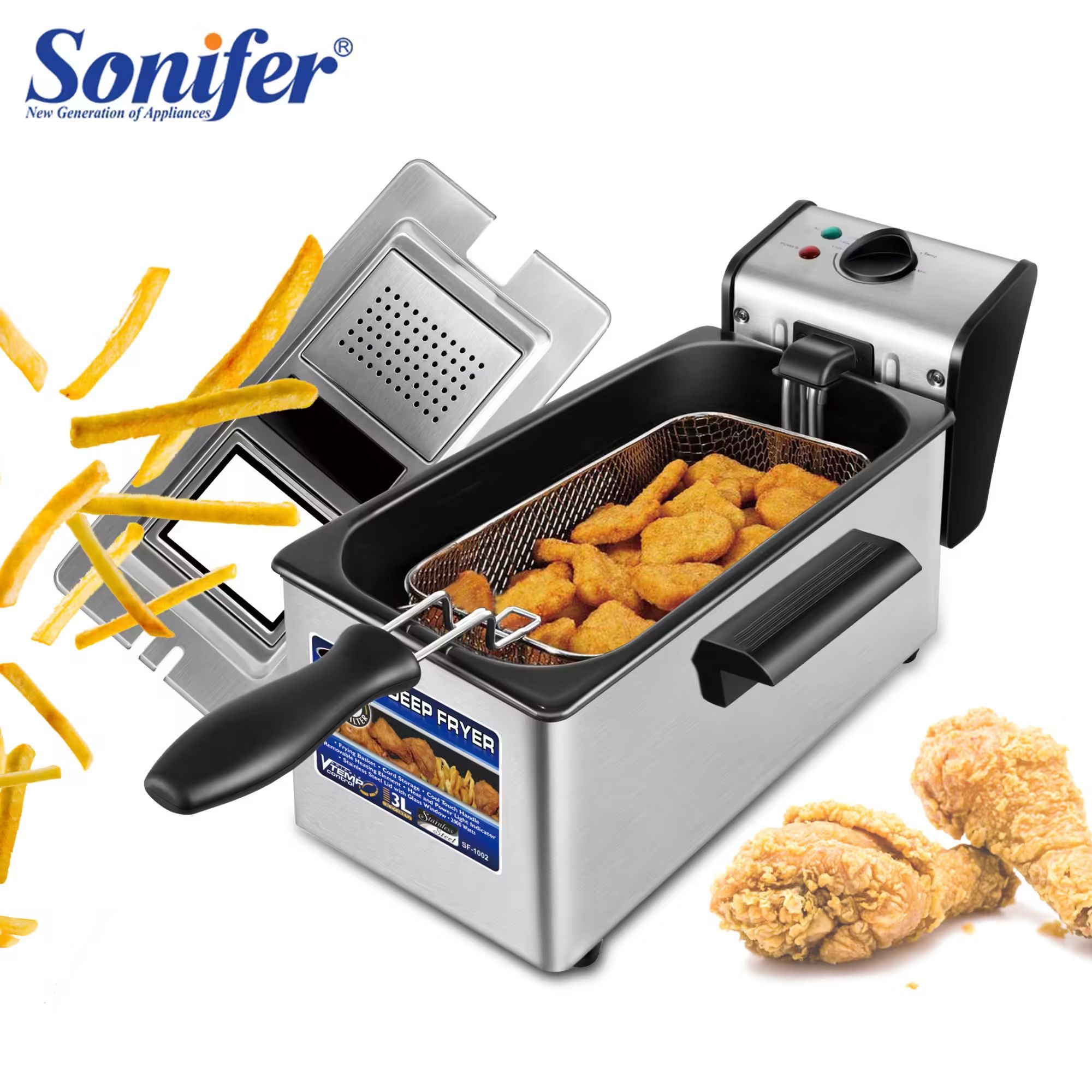 قلاية كهربائية Sonifer SF-1003 بسعة 3 لترات