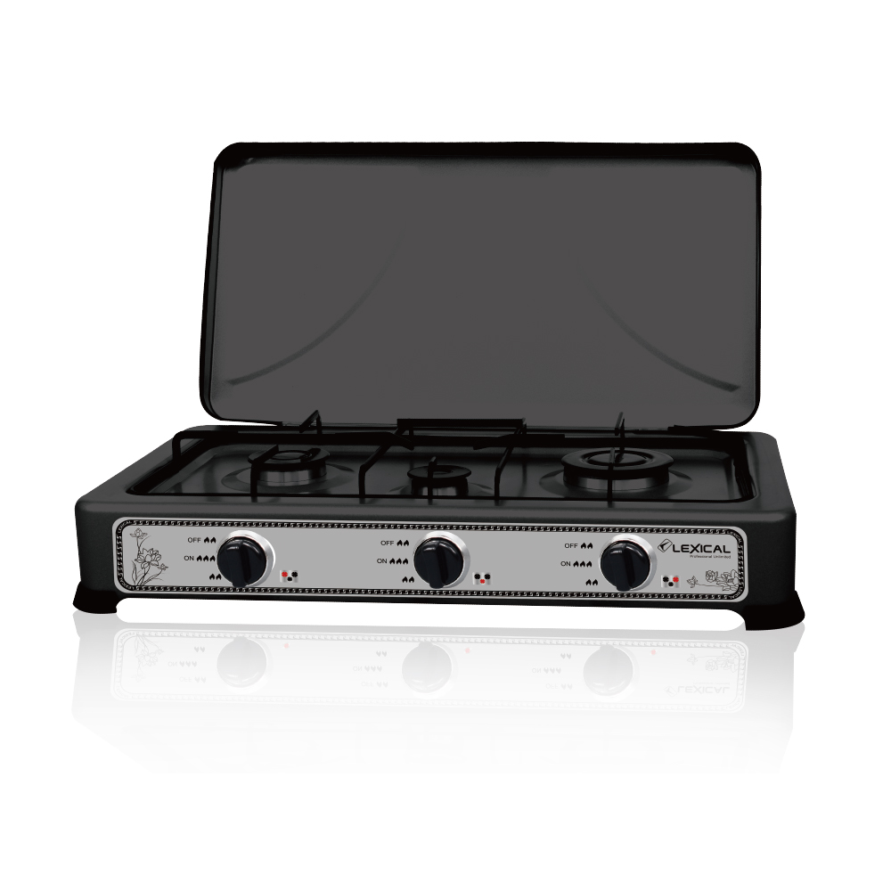 موقد غاز لِكسِكال LGS-2813-2 — 3 شعلات (4.7 kW)