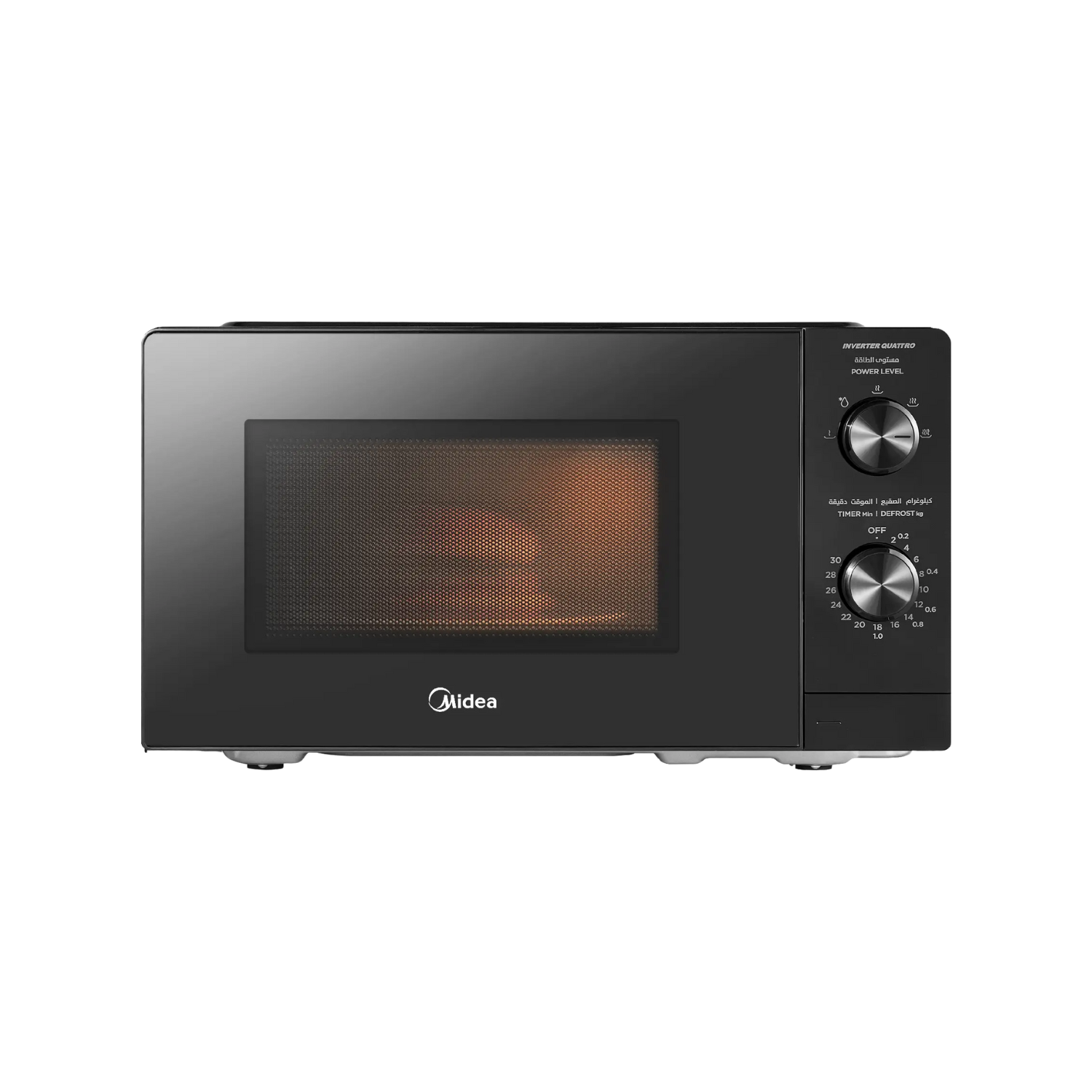 ميكروويف ميديا 20 لتر – Midea Solo Microwave MM7P012MZ-BK