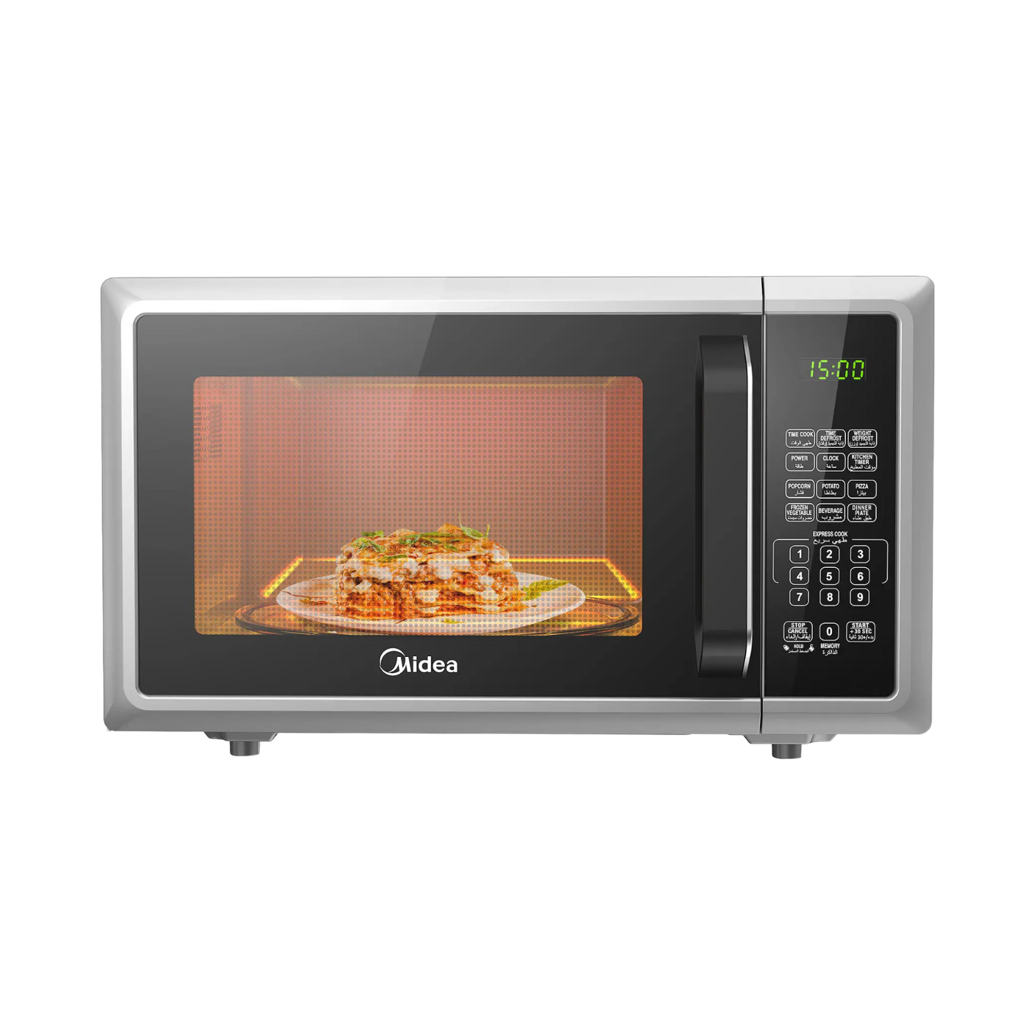 ميكروويف ميديا 25 لتر – Midea Solo Microwave EM925A2GU-SL