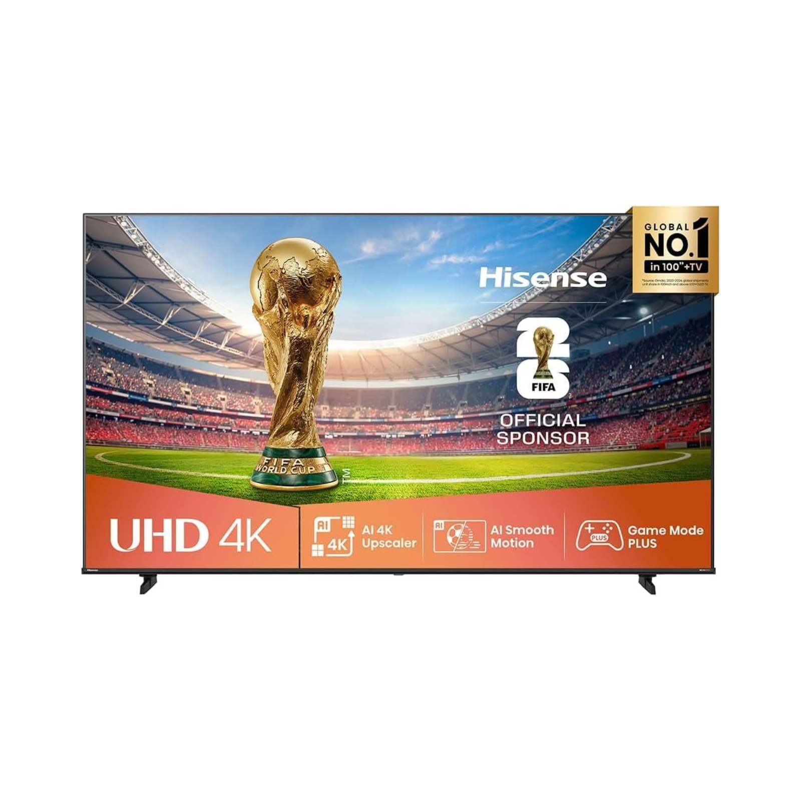 شاشة هايسنس (Hisense) الذكية 43 بوصة مع رسيفر داخلي | 43A62QS