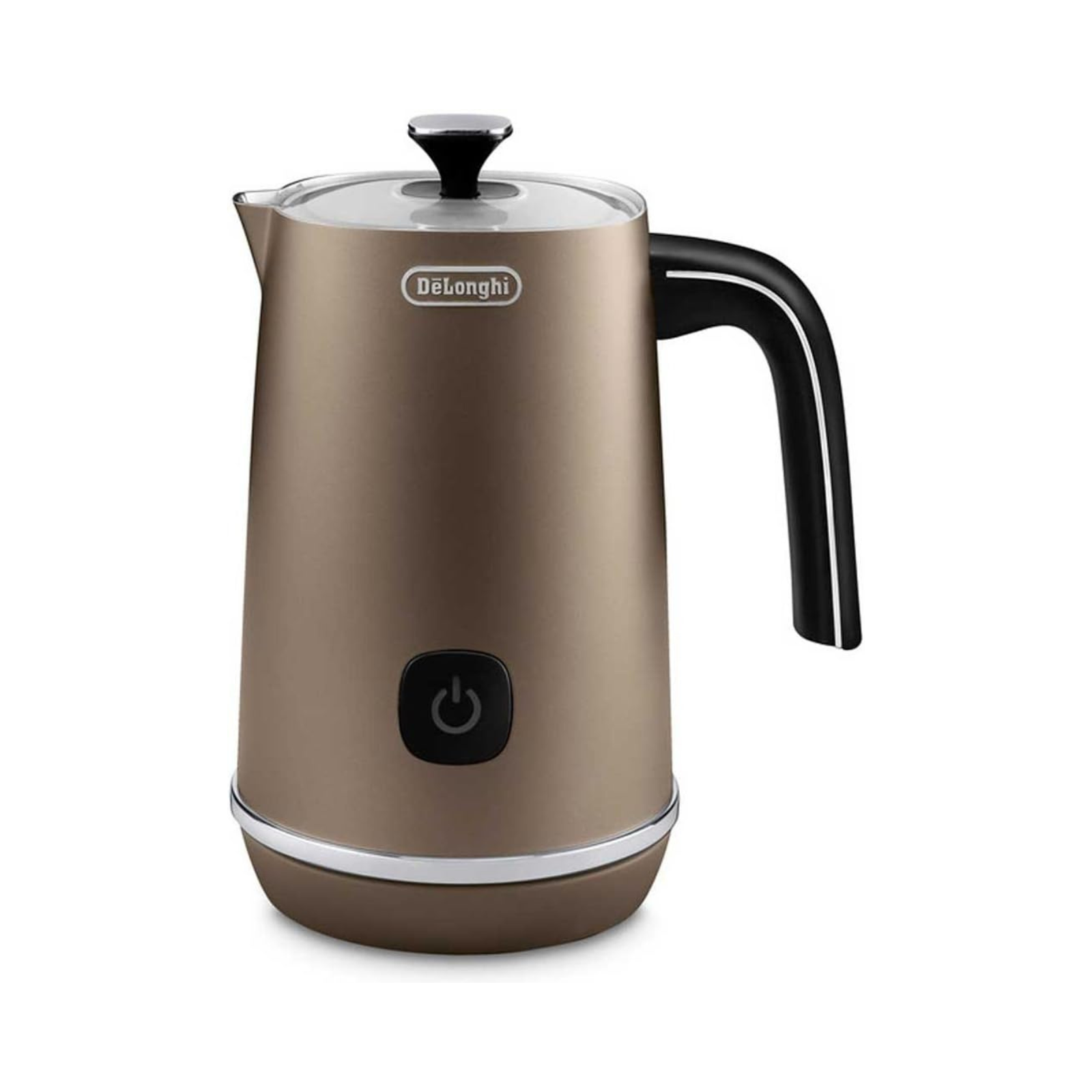 ابريق لتنفيش الحليب ديلونغي Delonghi - لون برونز - سعة 4 أكواب يحفظ الحليب مبردا أو ساخن|EMFI.BZ