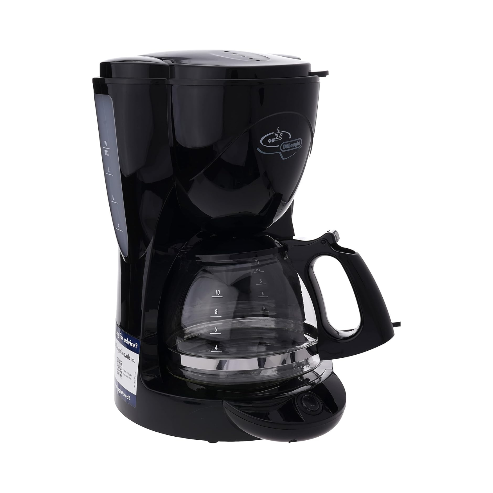 ماكينة قهوة ديلونغي Delonghi - فلتر دائم -10 فنجان - توقف اتوماتيكي|ICM2.1B