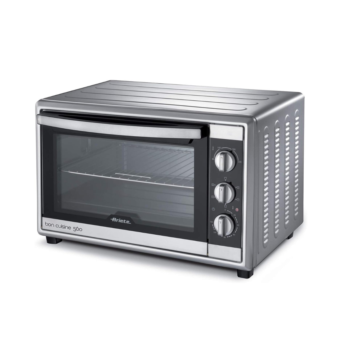 فرن كهربائي Ariete Bon Cuisine 945 – سعة 56 لتر – مروحة توزيع هواء – سيخ فروج