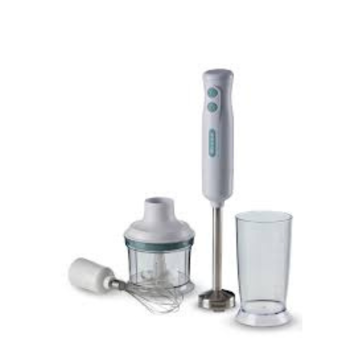 خلاط يد Ariete 3-in-1 Breakfast 601 – 700 واط – سرعتان – محضّرة صغيرة + رأس خفق + كأس خلط