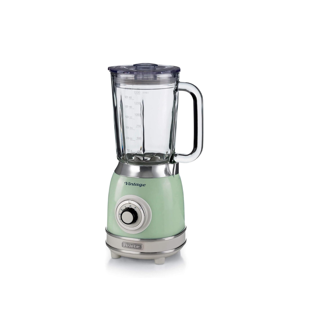 خلاط زجاجي Ariete Vintage 583 – سعة 1.5 لتر – استطاعة 1000 واط