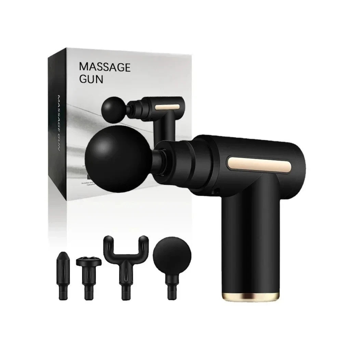 مسدس مساج احترافي للرياضيين – Deep Tissue Percussion Massage Gun لتخفيف الألم واستعادة العضلات