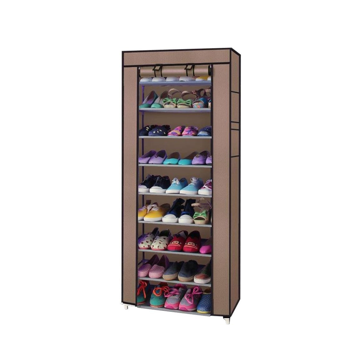 خزانة أحذية قماشية مقاومة للغبار بسعة 30 زوج – Valuebox Shoe Storage Organizer 30 Pair