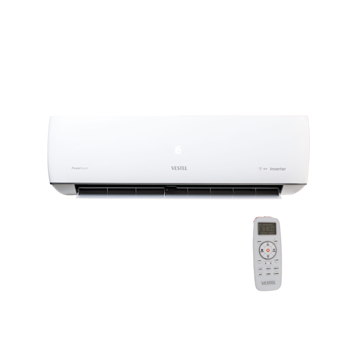 مكيف سبليت إنفرتر 1 طن بارد/حار WiFi – Vestel VT-IRTVYV2SHS12W