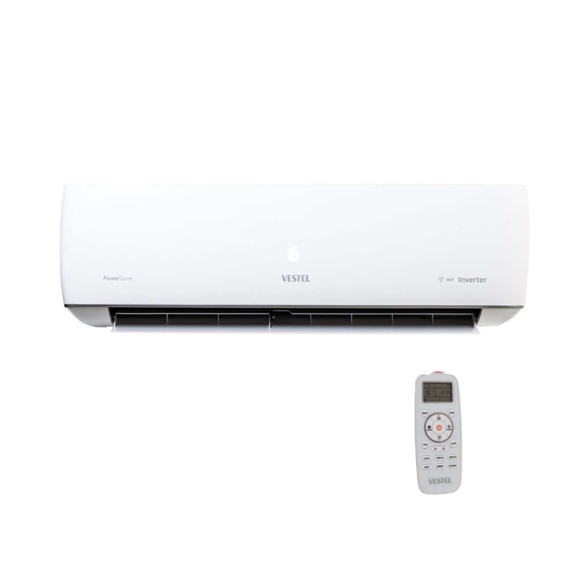 مكيف سبليت إنفرتر 1.5 طن بارد/حار WiFi – Vestel VT-IRTVYV2SHS18W
