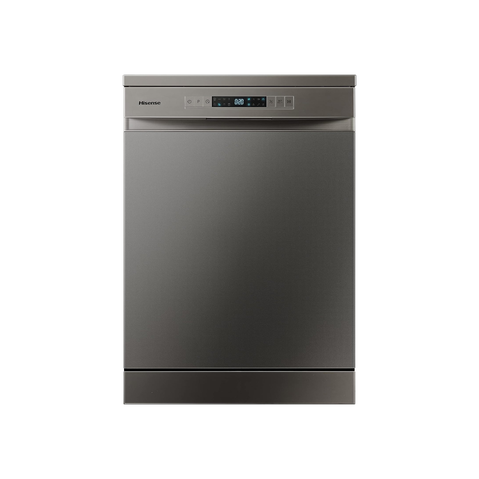 غسالة صحون Hisense HS623E90G – سعة 15 طقم مع 8 برامج غسيل وتقنية Dry+