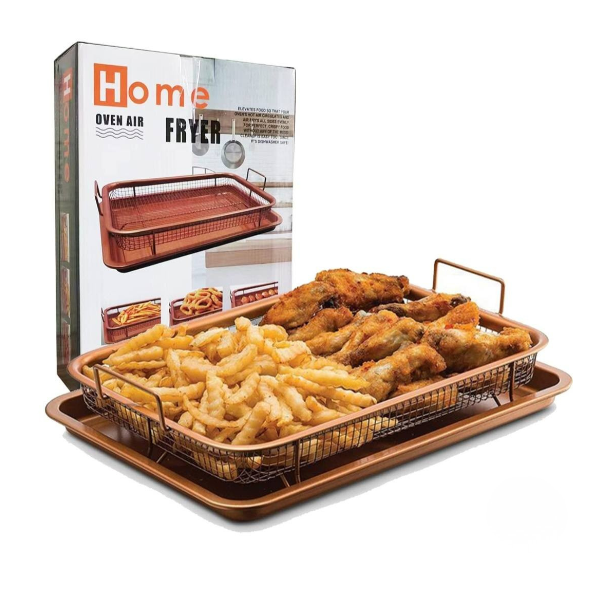 سلة شوي خضار ستانلس ستيل للباربكيو مع مقابض – Vegetable Grill Basket لتحمير الخضار واللحوم