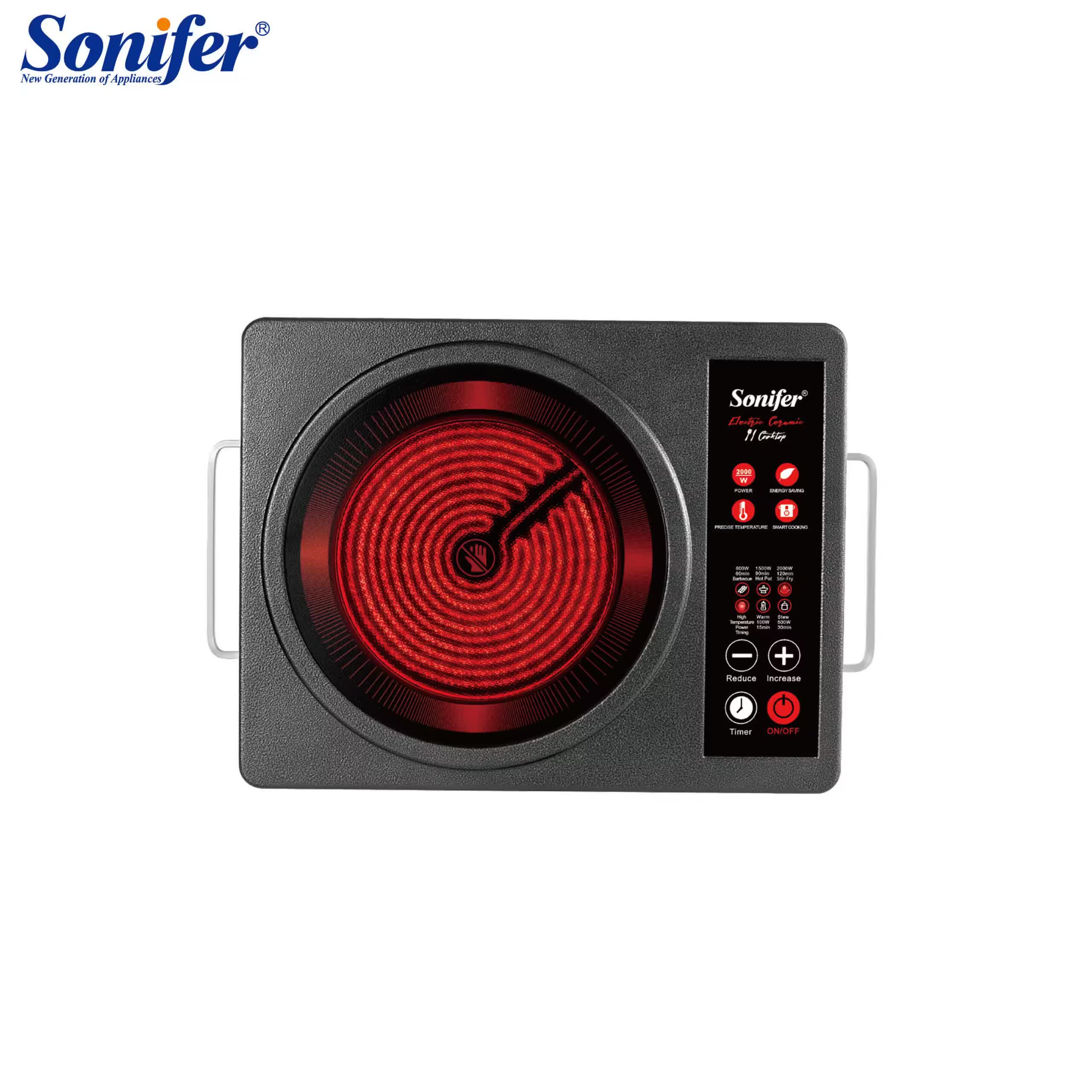موقد سونيفير سيراميك بالأشعة تحت الحمراء بقدرة 2000 واط – Sonifer SF-3065