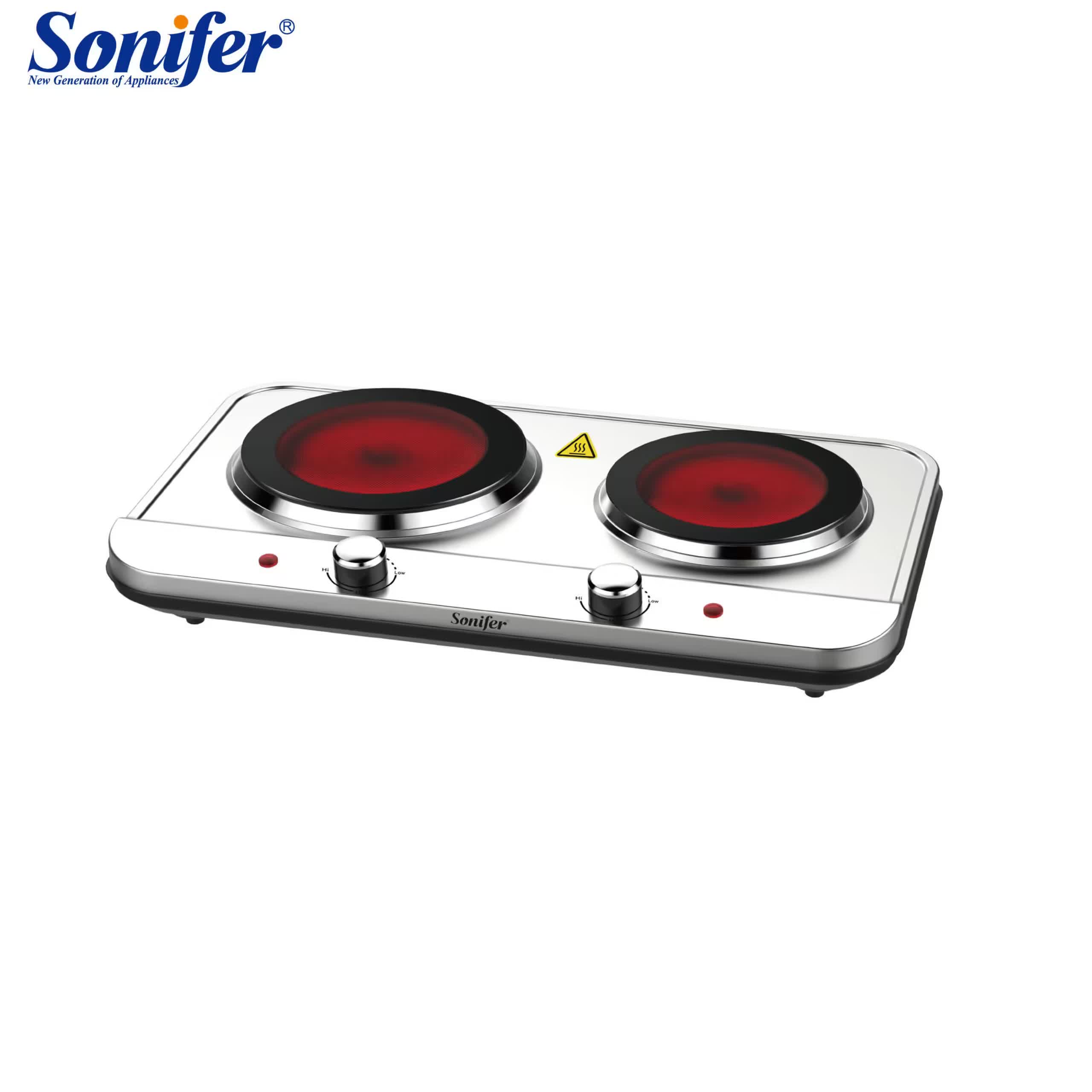 موقد كهربائي مزدوج سونيفير ‎2000 واط – Sonifer SF-3061