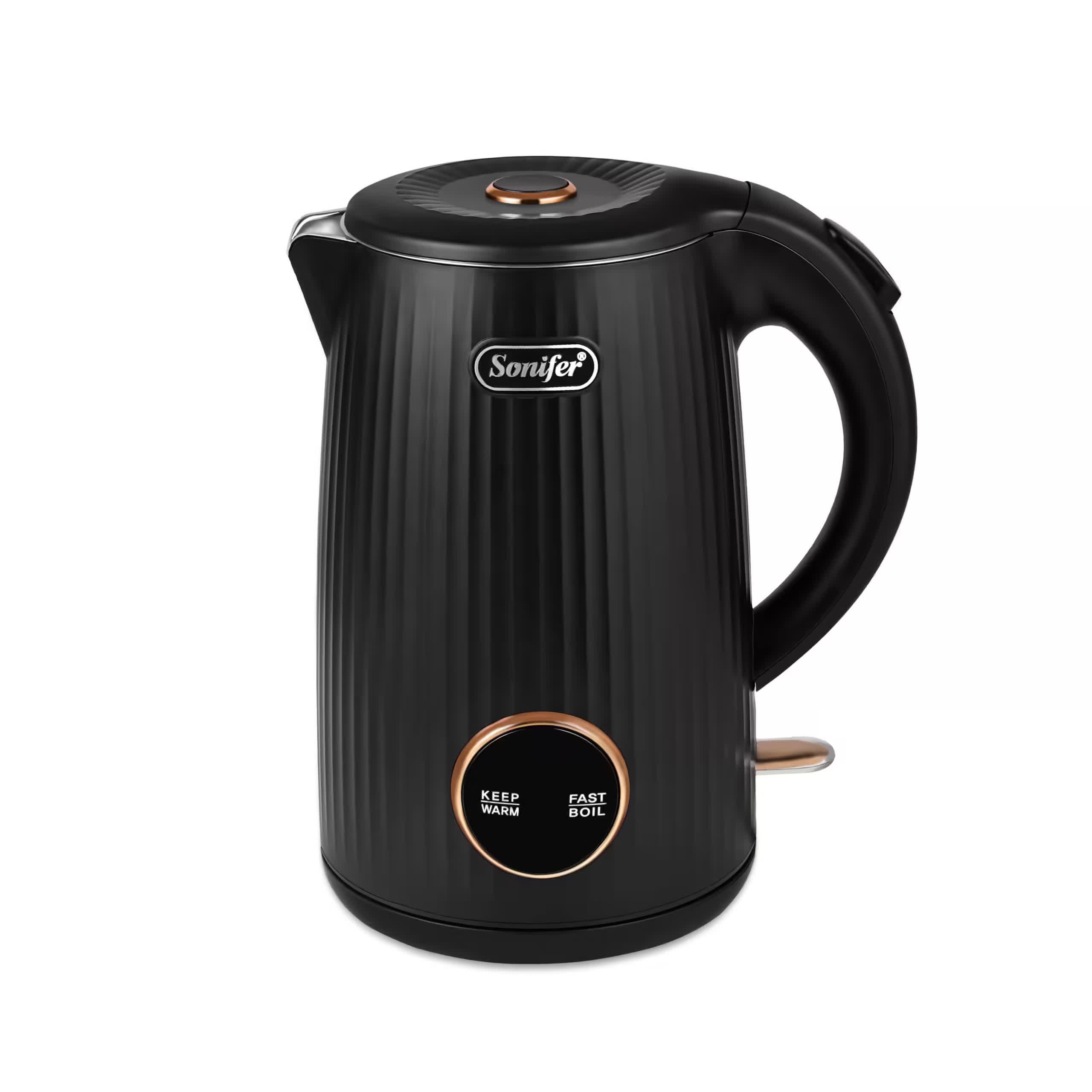 غلاية كهربائية Sonifer SF-2155 — سعة 1.8 لتر / ستانلس ستيل 304