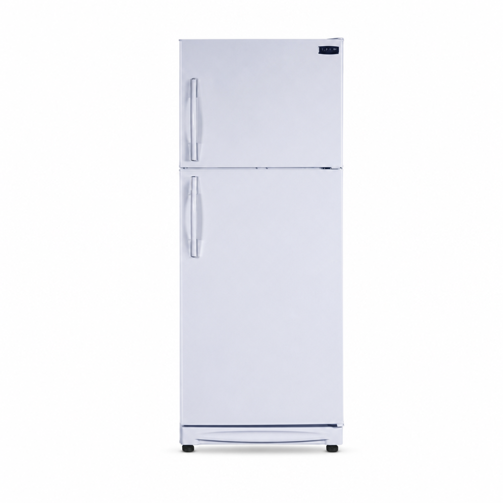 براد الحافظ TN1507 – 410 لتر (15 قدم) – بابين – Air Cooling – انفيرتر – لون أبيض – رفوف شبك (فريزر علوي)