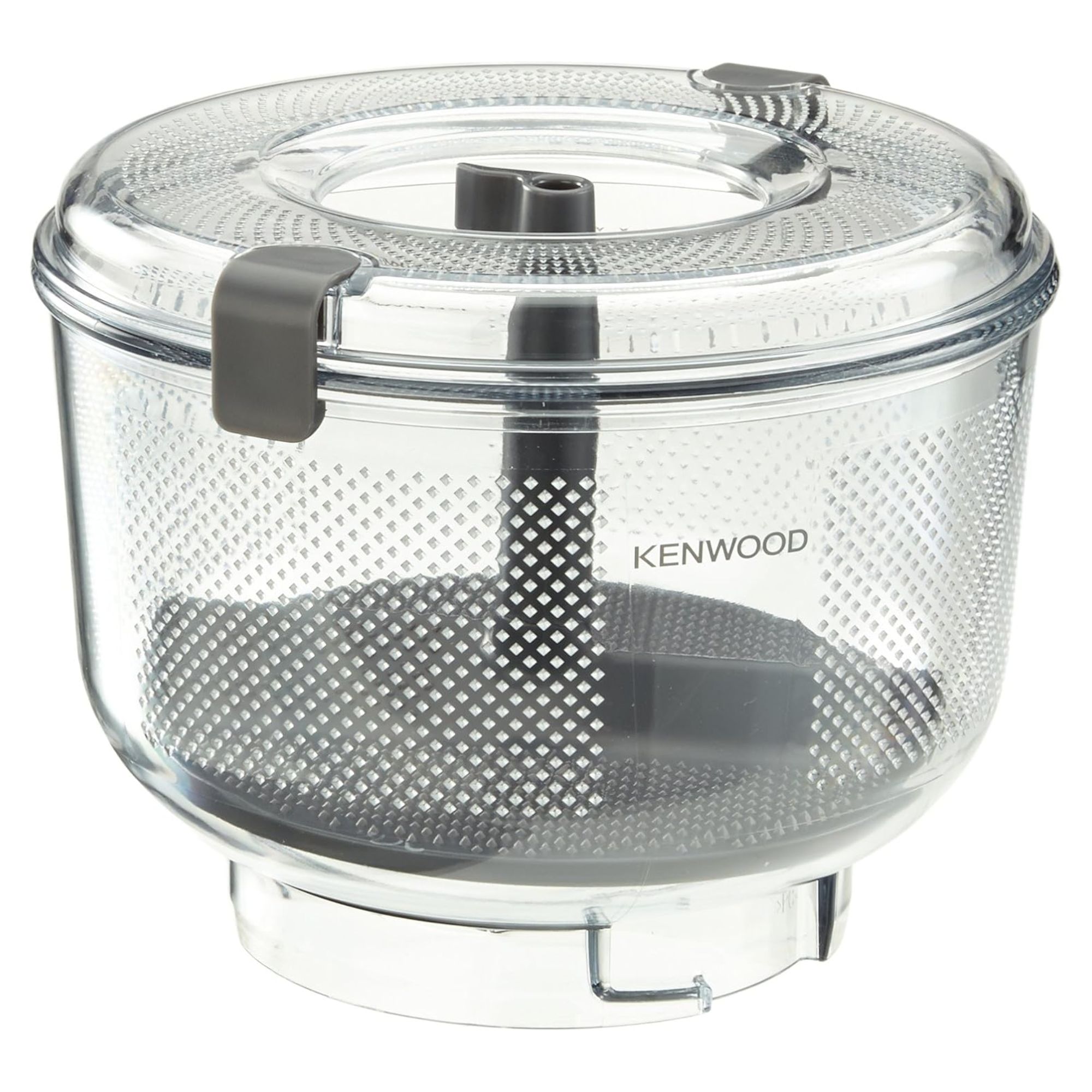 ملحق تقشير البطاطس كينوود AT444، سعة 1 كجم، متوافق مع أجهزة Kenwood Chef، لون فضي