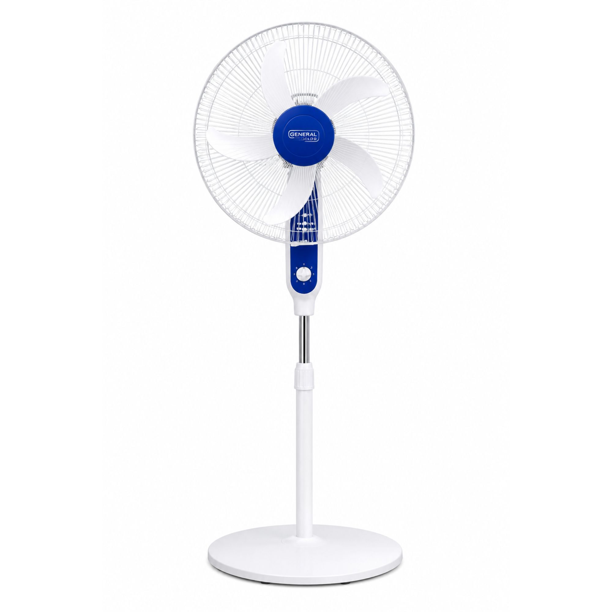 مروحة General Gold HARS-7926 عامودية 16 إنش – 9 سرعات – ريموت كنترول – إضاءة LED – تصميم عصري – تدفق هواء قوي