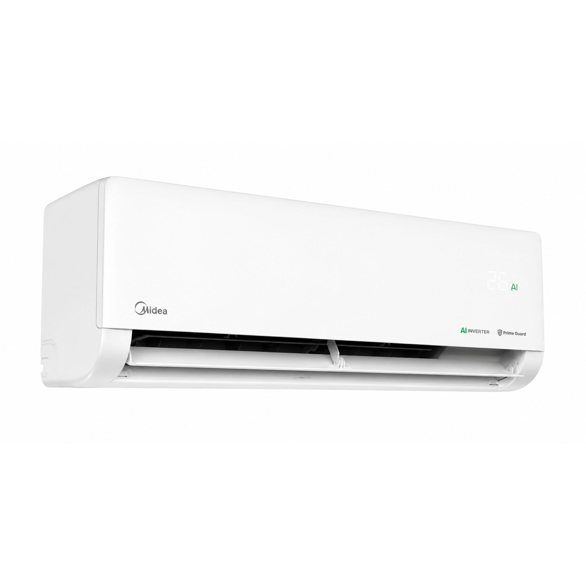 مكيف ميديا فورس سبليت جداري إنفيرتر حار/بارد 24000 وحدة (2 طن) - R410A - تحكم أمبير 5 مراحل - ECO - Gold Fin - موديل SFV24HEF