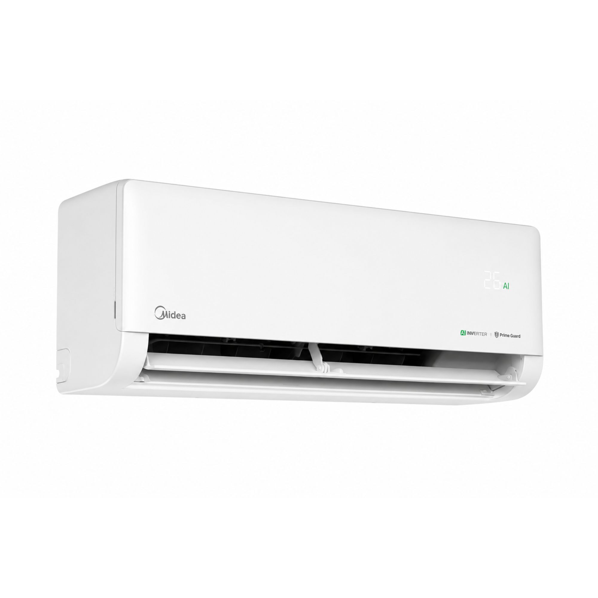 مكيف ميديا ديلوكس جداري إنفرتر 12000 وحدة – حار/بارد – غاز R410A – فئة T3 – تحكم بالأمبير 5 مستويات – تنظيف ذاتي – موديل SDTV12HEF